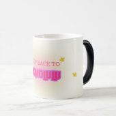 "Goin’ Back to Honolulu" Retro Tropical Ceramic Mu Magische Mok (Voorkant rechts)