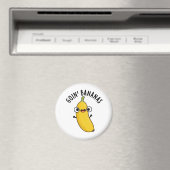 Goin Bananas Funny Fruit Pun Magneet (Insitu (Vaatwasser))