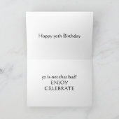 "GOING APE ?" 50e CARTE D'ANNIVERSAIRE (Intérieur)