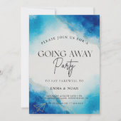 Going Away Party Invitation Printable Template Kaart (Voorkant)