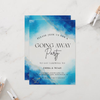 Going Away Party Invitation Printable Template Kaart
