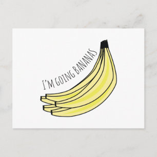 Going Bananas Briefkaart