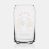 Going Bananas Party Can Glass (Verso)