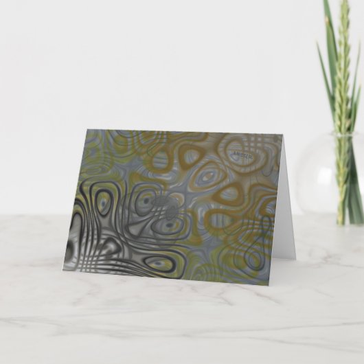 Going Bonkers gold Wenskaart Kaart (Voorkant)