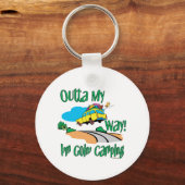 Going Camping Sleutelhanger (Voorkant)