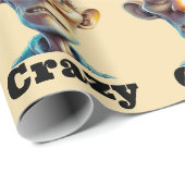 Going Crazy Wrapping Paper Cadeaupapier (Rol Hoek)
