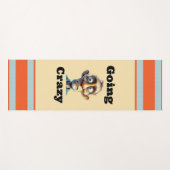 Going Crazy Yoga Mat (Voorkant (horizontaal))