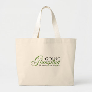 Going Glamping Grote Tote Bag