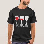 Going Gone Wine T-shirt (Voorkant)