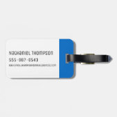 Going Hero - Omni-Kix XLR8 Bagagelabel (Achterkant horizontaal)