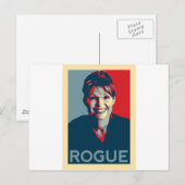 Going Rogue Briefkaart (Voorkant / Achterkant)