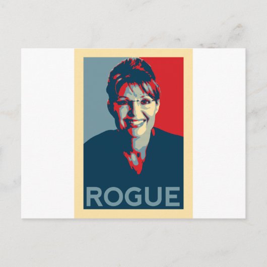Going Rogue Briefkaart (Voorkant)