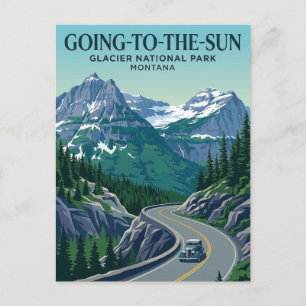 Going-to-the-Sun Road VS Briefkaart