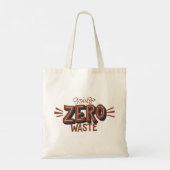 Going Zero Waste Minimalist Tote Bag (Achterkant)