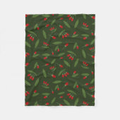 Goji-bessen Fleece Deken (Voorkant)