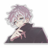 Gojo Satoru Sticker (Voorkant)
