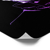 Gojo Saturo Anime  Poster (Hoek)