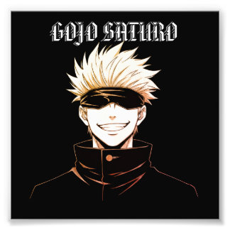Gojo Saturo Foto Afdruk