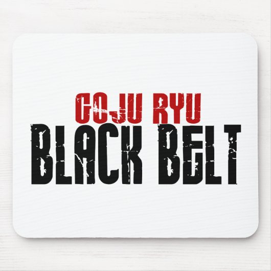 Goju Ryu Black Belt Muismat (Voorkant)