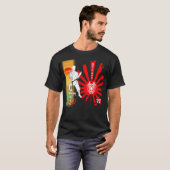 Goju Ryu Karate Red Mist Samurai T-Shirt (Voorkant volledig)