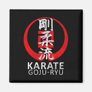 Goju Ryu Karate symbool Kanji Japan Martial Art Vi Magneet