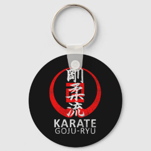 Goju Ryu Karate symbool Kanji Japan Martial Art Vi Sleutelhanger