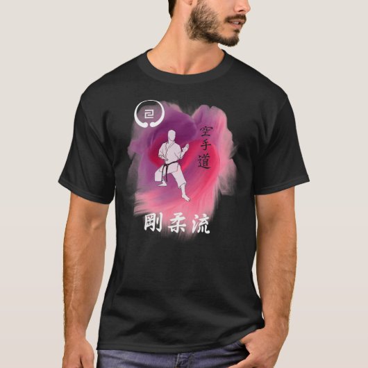 Goju Ryu Shuto Uke Mist Karate T-Shirt (Voorkant)