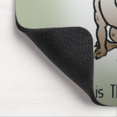 gok en gok "Security Chance" Mousepad Muismat (Hoek)