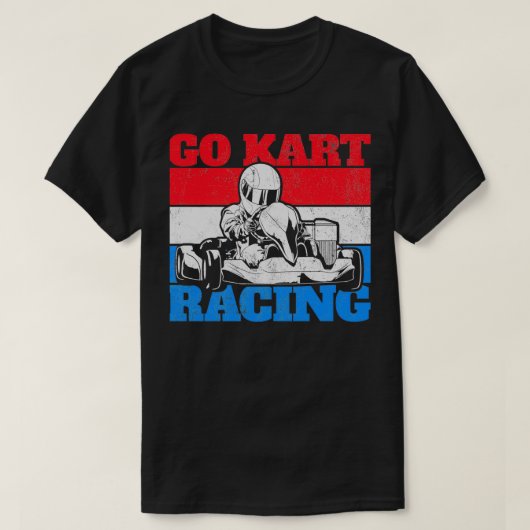 GoKart Racing Gokart Karting T-shirt (Design voorkant)