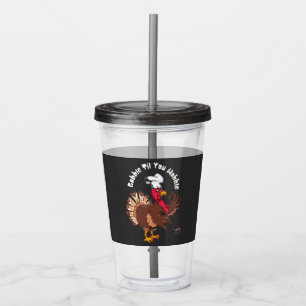 gokken tot je wiebelt acryl drinkbeker