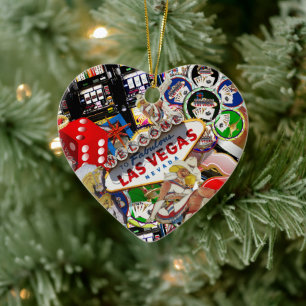 Gokkersdroom - Las Vegas Iconen Keramisch Ornament