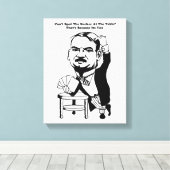 gokpoker casino sucker citeert kunst canvas afdruk (Insitu (Houten vloer))