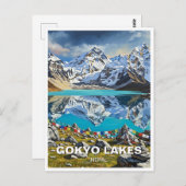Gokyo Lakes Nepal Briefkaart (Voorkant / Achterkant)
