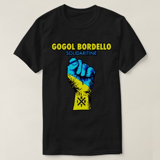 gol bordello solidaritine logo classique T-shirt (Design devant)
