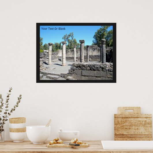 Golan Katzrin Synagogue Poster (Keuken)