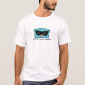 Golang Gopher: Go doet niet impliciet iets T-shirt (Voorkant)