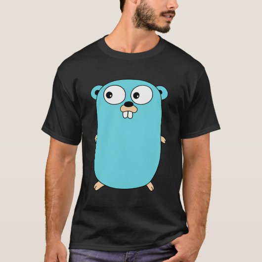 Golang Gopher Programmer Sweat - shirt à capuche (Devant)