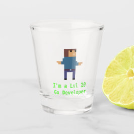 GoLang ontwikkelaar Shot Glass Glas