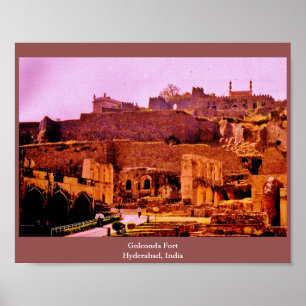 Golconda Fort Poster