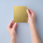 GOLD6 GOLDEN GOLD SJABLONEN TEXTURES METALLIC SHIN FLYER (Hand)