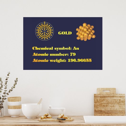 Gold 101 poster (Keuken)