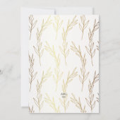 Gold 2022 Dusty Pink Photo Graduation Faire-part (Dos)