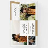 Gold 3 Photo Afstuderen Banner (Verticaal)