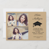 Gold 4 Photo Afstuderen Save Date 2022 Front Back (Voorkant)