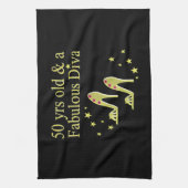 GOLD 50 & FANTASTISCH DIVA DESIGN THEEDOEK (Verticaal)