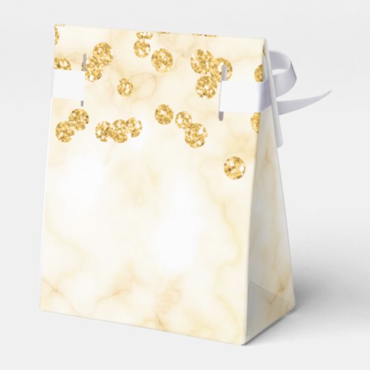 Gold 50e verjaardag Hartelijk dank voor onze moder Bedankdoosjes (Achterkant)