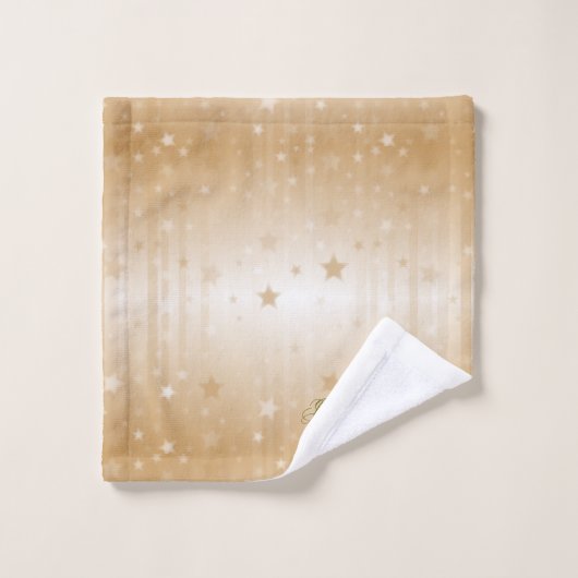 Gold 50th Wedding Anniversary (Gant de toilette)