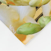 Gold 50th Wedding Jubileum Fleece Deken (Hoek)