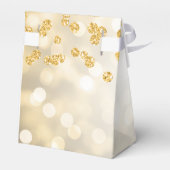 Gold 60e verjaardag Hartelijk dank Bedankdoosjes (Achterkant)