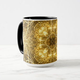 Gold Abstract Fractal Mok
